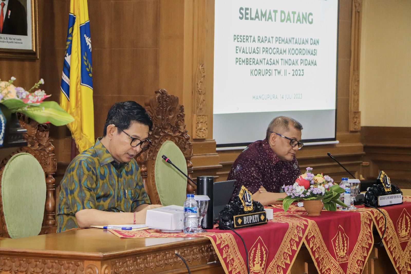 podiumnews.com-KPK-Pemkab Badung Rapat Pecegahan Korupsi